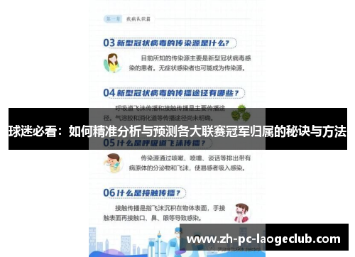 球迷必看：如何精准分析与预测各大联赛冠军归属的秘诀与方法